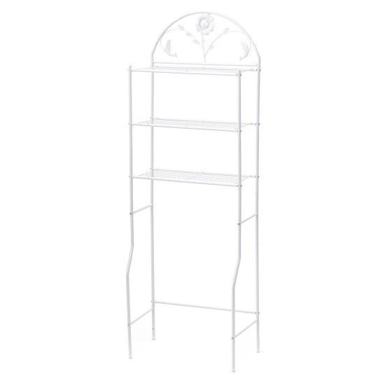 Bathroom Multifunctional Rack, Bathroom Tidying Rack Floor Washing Machine Frame Rack Kitchen Storage Rack