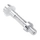 Aluminum Screw For Turntable Headshell Cartridge Mounting Pure Silver Part