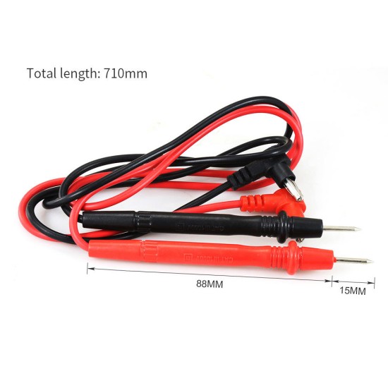 BST-056 Multimeter Supporting Test Lead Line 10A Test Lead Silicone 1000V Universal Test Lead