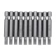 10Pcs Magnetic Slotted Screwdriver Bits SL2/SL3/SL4/SL5/SL6 1/4 Inch Hex Shank Screwdriver Set