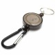 Badge Reel Telescopic Key Buckle Carabiner Recoil Retractable Holder Key Chain 4 Colors