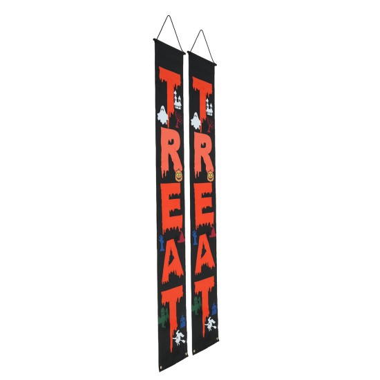 Banner of Door Curtain and Ghost Festivals Couplet Outdoor Decoration