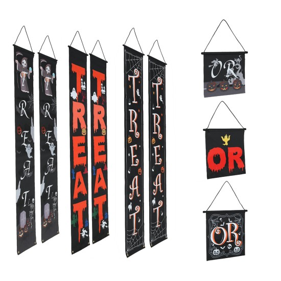 Banner of Door Curtain and Ghost Festivals Couplet Outdoor Decoration