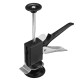 Black Metal Plastic Handle Single/Three Column Round Bottom Height Adjuster Manual Lifting Positioning Tool