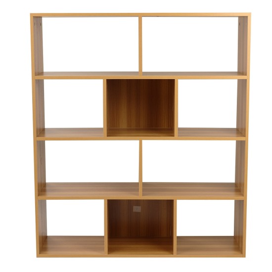 Black/White/Oak/ Dark Cherry/Walnut Wooden Bookcase Storage Bookcase with Door Storage Finishing Bookcase