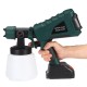 Cordless Paint Sprayer Electric Powerful Spray Gun with 3 Spray Patterns Adjustable Valve Knob for Painting Fit Makiita