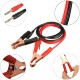 2Pcs 15A Banana Plug to 80mm Car Battery Clip Clamp Power Alligator Clips Cable