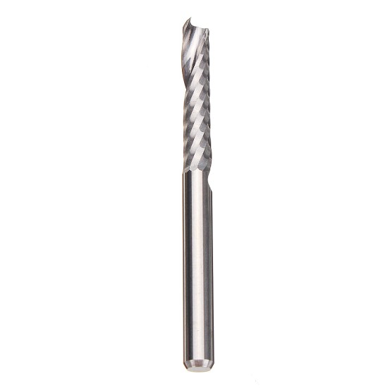 3.175mm Single Flute End Mill Cutter Carbide CNC Router Bit Milling Cutter