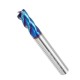 5/6/8mm R0.5 Nano Blue Coating Carbide End Mill HRC60 4 Flute CNC Milling Cutter