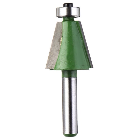 8mm Shank Chamfering Router Bit 11.25-45 Degree Milling Cutter for Woodworking