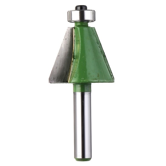 8mm Shank Chamfering Router Bit 11.25-45 Degree Milling Cutter for Woodworking