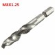 DB-C4 HSS 1/4 Inch Hex Shank Combination Metric Drill Tap Bit M3/M4/M5/M6/M8/M10
