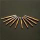 DB-M13 10pcs 0.8mm-3mm Carbide End Mill Engraving Bits For CNC Rotary Burrs