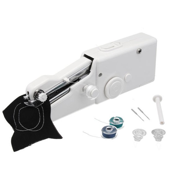 DC 6V Portable Electric Hand held Sewing Machine Quick Handy Cordless Seal Ring Machines