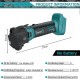 Electric Cordless Oscillating Multi-Tool Bare Metal Machine Without Battery with Plastic Box and Accessories