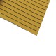 EVA Foam Deep Yellow With Black Strip Boat Flooring Faux Teak Decking Sheet Pad