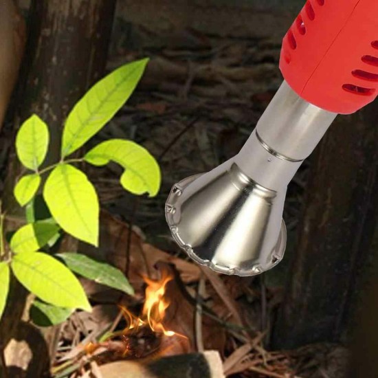 Electric Weed Burner Burning Grass Detachable Torch Shape Thermal Trimmer Hot Air Lawn Killer