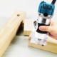Electric Wood Trimmer Woodworking Hand Trimmer Laminator Edge Slotting Machine