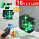 Laser Level 16 Lines 4D Self-Leveling 360 Horizontal And Vertical Cross Super Powerful Green Laser Beam Line Laser Level