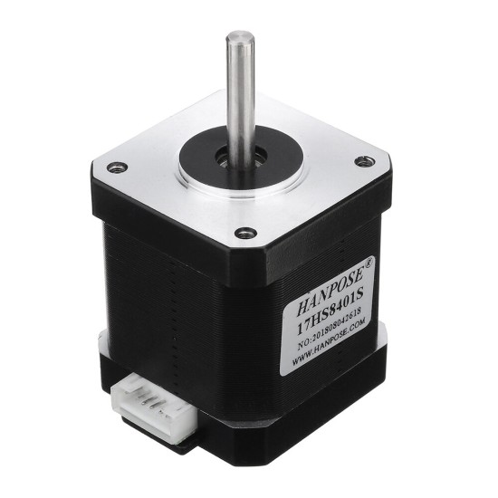 17HS8401-S 48mm Nema 17 Stepper Motor 42 Motor 42BYGH 1.8A 52N.cm 4-lead for 3D Printer CNC Laser