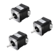 3Pcs 17HS8401-S 48mm Nema 17 Stepper Motor 42 Motor 42BYGH 1.8A 52N.cm 4-lead for 3D Printer CNC Laser