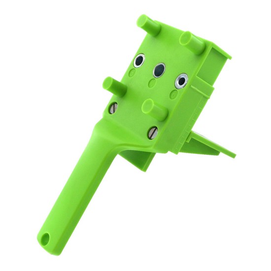 Hand-held Woodworking Dowel Jig Hole Punch Set with Storage Case ABS Plastic Wood Board Connection 6/8/10mm Hole Locator Tools