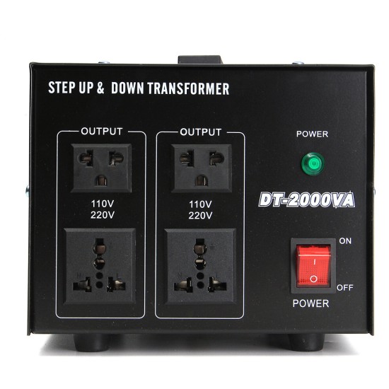 Heavy Duty Voltage Regulator Converter Transformer 500/1000/2000/3000/5000W Power Transformer 110V 220V Interchange