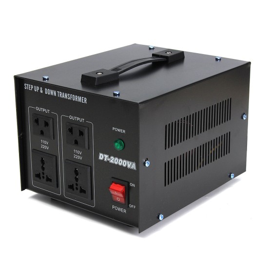 Heavy Duty Voltage Regulator Converter Transformer 500/1000/2000/3000/5000W Power Transformer 110V 220V Interchange