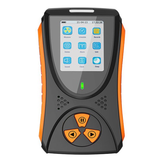 High Precision 0. 05uSv-50mSv Nuclear Radiation Tester with Built-in Battery TFT2.0 Color Display Screen Alarm Fuction