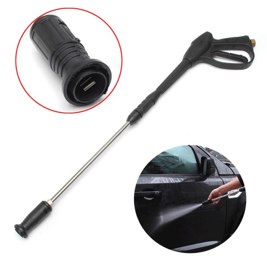 High Pressure Washer Spray Nozzle Home Water Gun With Extension Rod