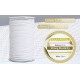 5mm x 100m Wide Eubber Belt Rubber Strong Elastic Flat Belt, Used For Knitting inchSuper Elasticinch