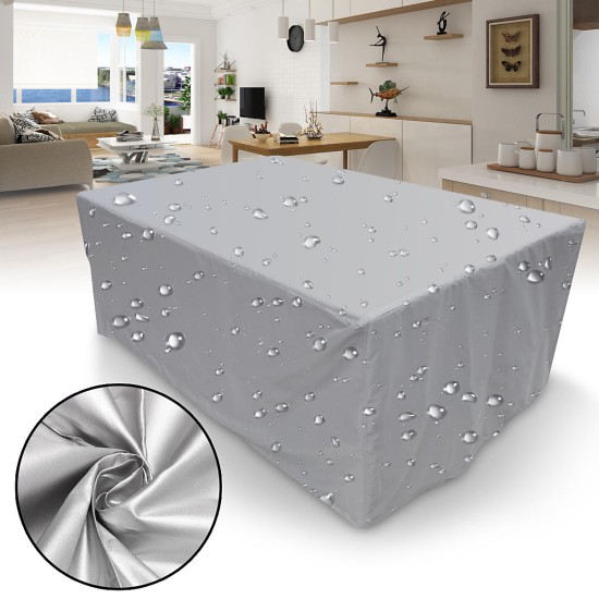 Large Capacity Waterproof Furniture Table Sofa Chair Cover Garden Outdoor Patio Protector
