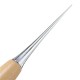 Leather Craft Hand Awl Punch Wood Stick Tool Polishing DIY Tool