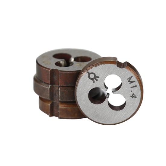 M1-M1.8 Round Die Tap Threading Metric Mini Die