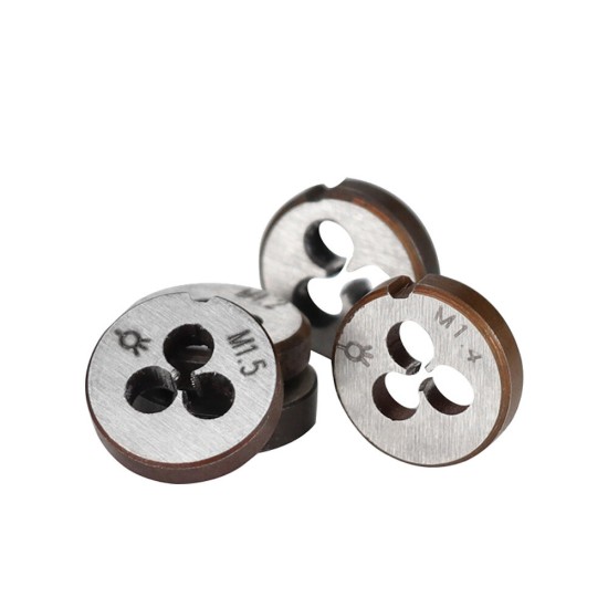 M1-M1.8 Round Die Tap Threading Metric Mini Die