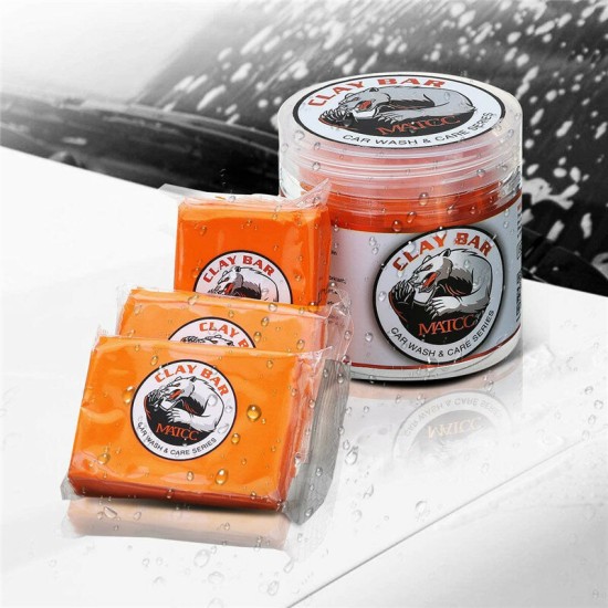 6PCS Car Clay Bar Auto Detailing Clay Bar Cleaner Washing Supplies for Cleaning Car RV Boats and Bus