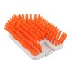 Scrubs Tub Tile Brush Refill Replacement Scrubber Head Stiff Bristles Grout Brush for Cleaning Shower Kitchen Outdoor Tough Grime Fits MBB001&MBS001