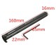 MGIVR2016-3 16x160mm Lathe Grooving Cut Off Tool Holder For MGMN300 Insert 3mm Cut