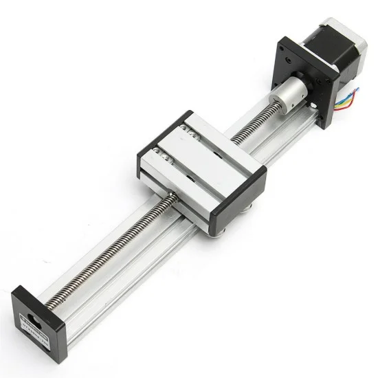 100-500mm Stroke Linear Actuator CNC Linear Motion Lead Screw Slide ...