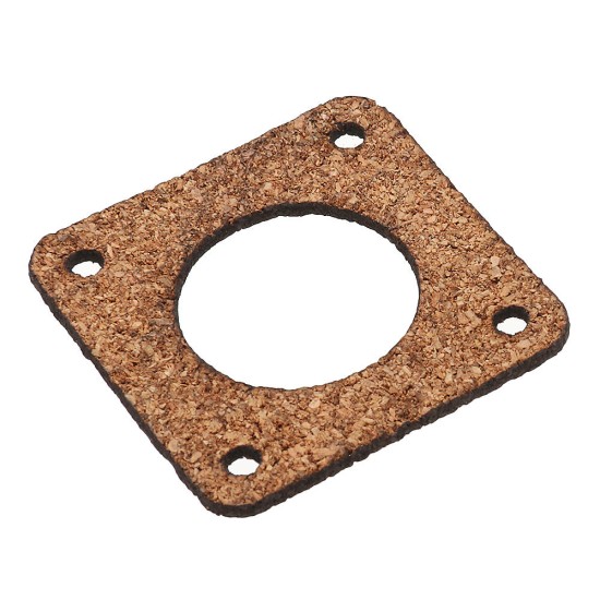 2/3mm Cork Wood Shock Absorber Anti-vibration Motor Damper for Nema 17 42mm Stepper Motor