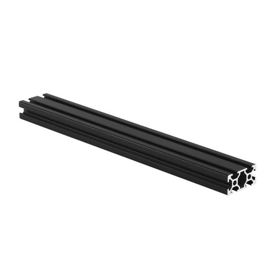 300mm Length Black Anodized 2040 T-Slot Aluminum Profiles Extrusion Frame For CNC