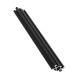 300mm Length Black Anodized 2040 T-Slot Aluminum Profiles Extrusion Frame For CNC