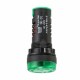 AC 220V 22mm Buzzer Lamp Indicator Light Signal Lamp Flash Buzzer Green