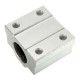 SCS8/10/12/16UU Aluminum Linear Motion Ball Bearing SCS Slide Bushing Block For CNC Parts