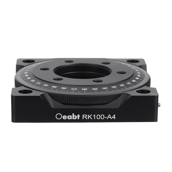 RK100-A Roterende Rotating Frame Cage 360 Degree Indexing Table Polarizer Wave Plate Optical Laboratory Hens Holder