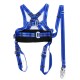 Outdoor Camping Climbing Safety Harness Seat Belt Blue Sitting Rock Climbing Rappelling Tool Rock Climbing Accessory