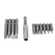 0634 11Pcs Magnetic Screwdriver Bits Slotted Phillips Torx S2 Electric Screwdriver