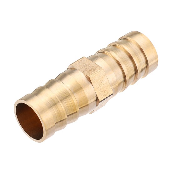 Adapter Brass Barb Straight 2 Way Pipes Fitting 6-19mm Pneumatic Component Hose Quick Coupler