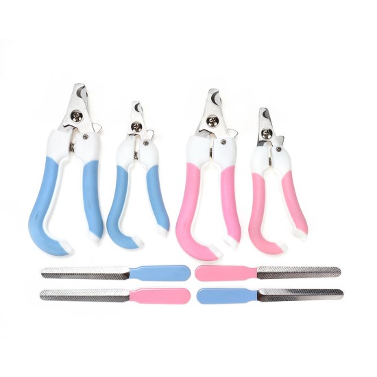 Pet Nail Clippers Cutter for Dogs Cats Birds Claws Scissor Cut with File Animal Cat Nail Clippers Dog Grooming Tools