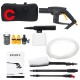 Portable Wireless High Pressure Cleaner Hose Set 13L 0.9Mpa / 130psi A/B/C Kit